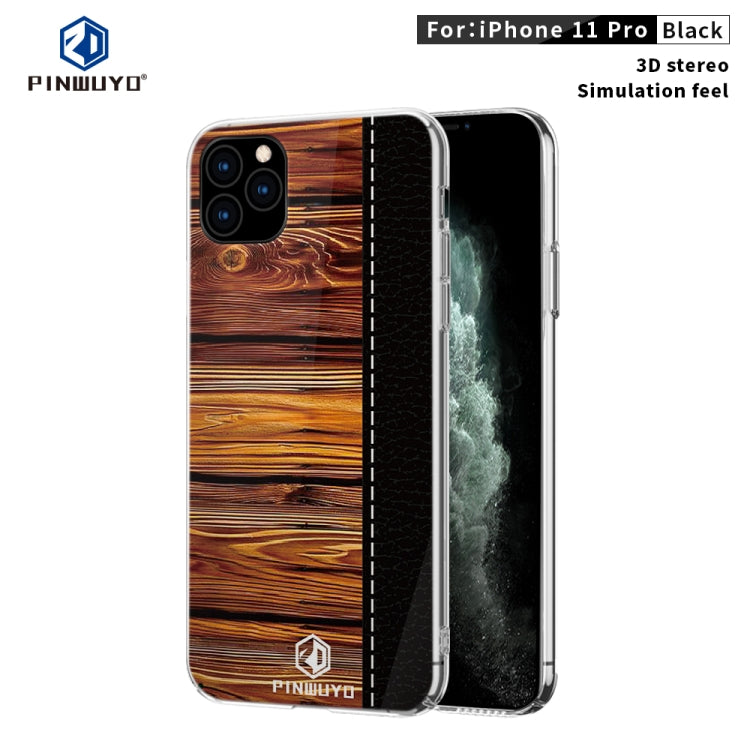 PINWUYO Pindun Series Slim 3D Call Flashing PC Estuche de protección impermeable a prueba de golpes todo incluido, For  iPhone 11 Pro, For  iPhone 11 Pro Max, For  iPhone 11