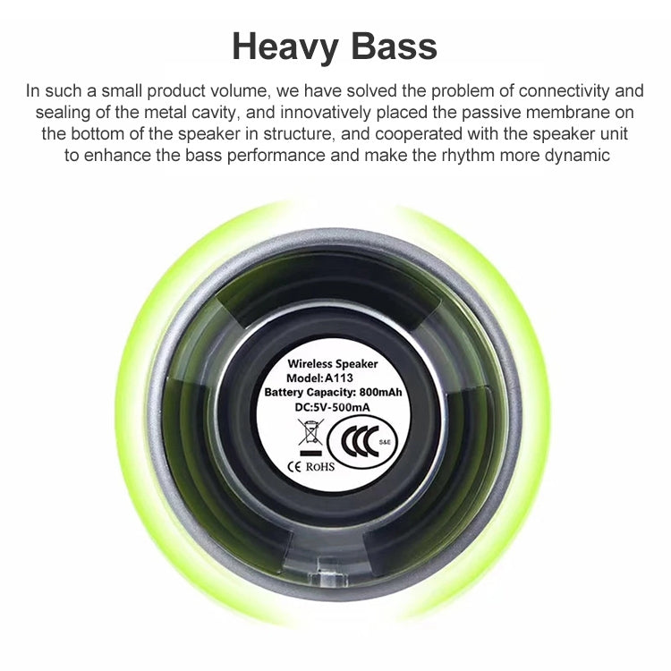 EWA A113 Portable Super Mini Altavoz Bluetooth Inalámbrico Bass Subwoofer Boom Box Altavoces