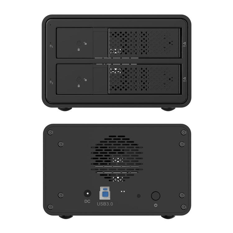 Caja de disco duro externo ORICO 9528U3 de 3,5 pulgadas