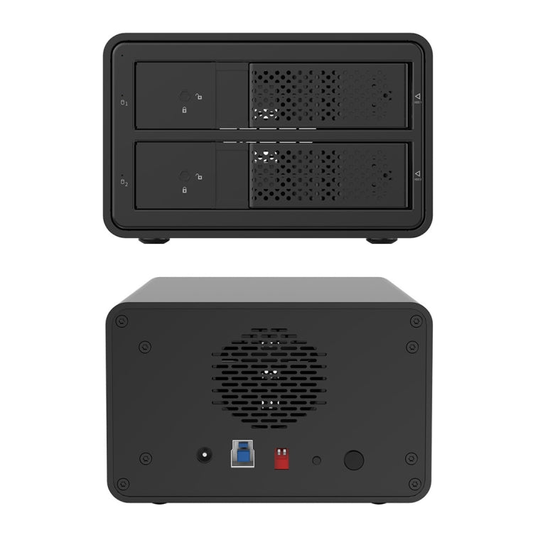 ORICO 9528RU3 Caja de disco duro externo de 3,5 pulgadas con RAID