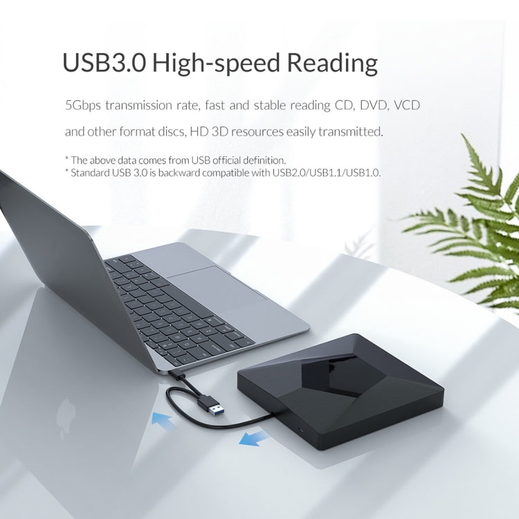 Controlador de CD externo ORICO XD007 USB3.0
