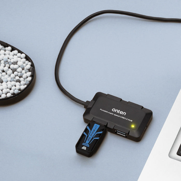 Adaptador Onten 8102B USB 3.0 a USB 3.0 x 4
