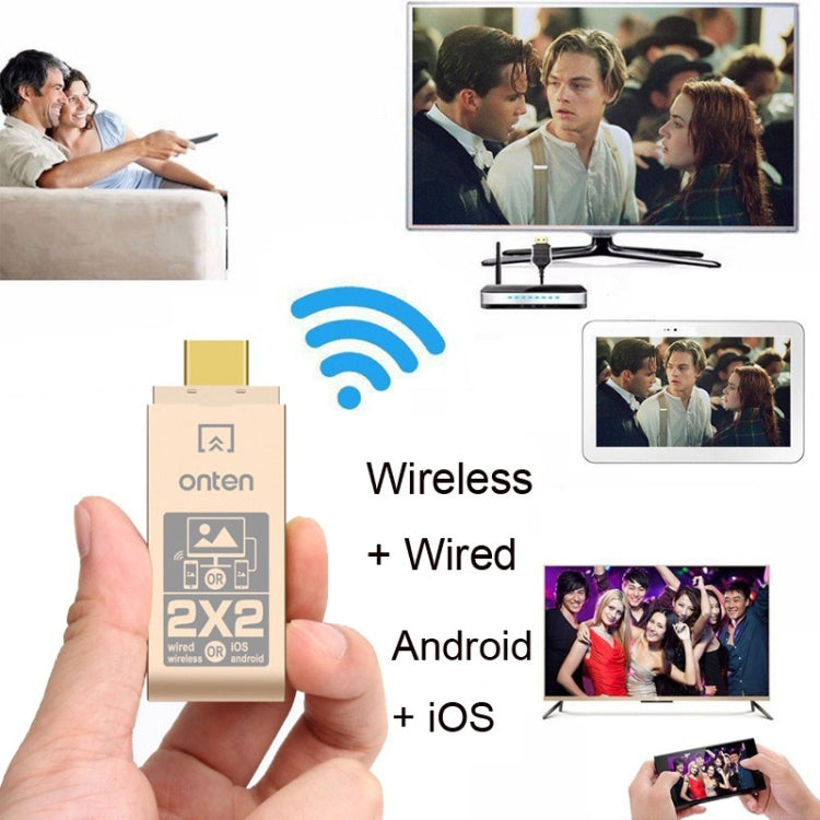 Adaptador WIFI HDMI Onten 7573