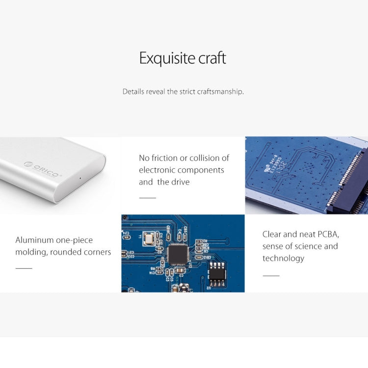 Caja ORICO MSG-U3 Mini MSATA SSD