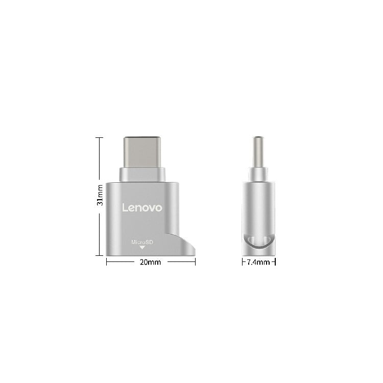 Lector de tarjetas Lenovo D201 tipo C a TF