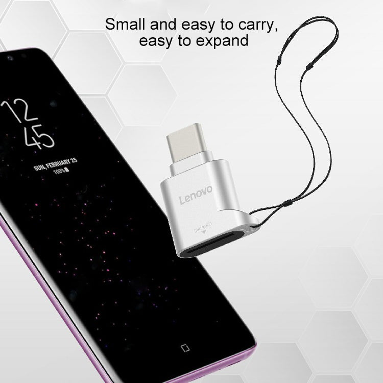 Lector de tarjetas Lenovo D201 tipo C a TF