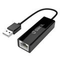 Adaptador de red Ethernet rápido ORICO UTJ-U2 USB2.0