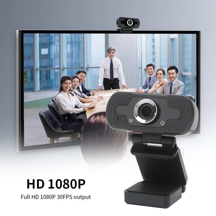 Cámara Web Full HD 1080P con micrófono con cancelación de ruido, cámara en vivo para transmisión por Skype para ordenador, Android y TV