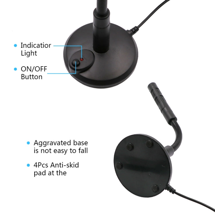 Mini micrófono para ordenador, Micro cambiador de voz, micrófono USB, micrófono profesional, micrófono condensador para juegos
