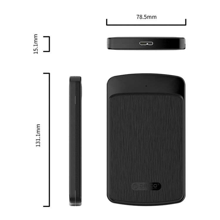 ORICO 2020U3 Caja para disco duro de 2,5 pulgadas