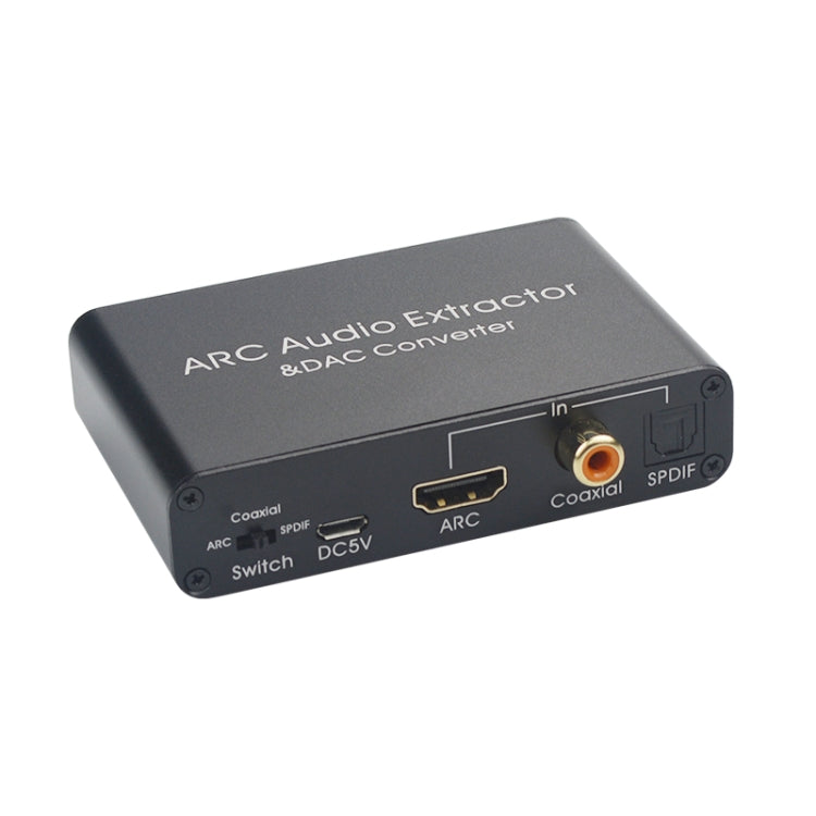 Canal de retorno de audio HDMI y convertidor de audio DAC