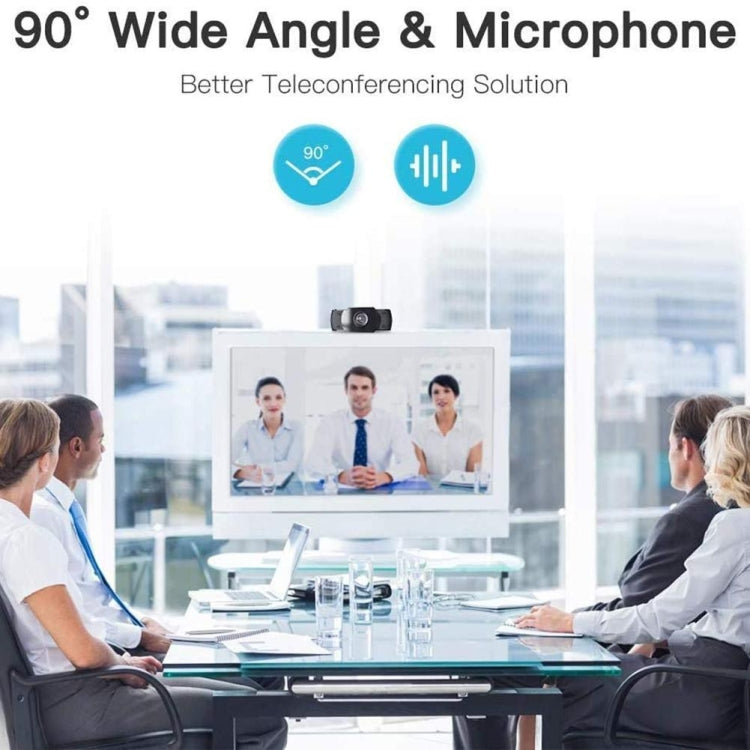 HD 1080P Megapíxeles Cámara web USB Sensor CMOS con micrófono para computadoras PC portátiles