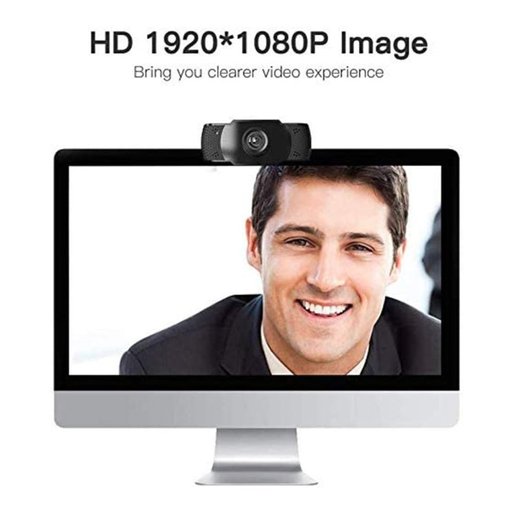 HD 1080P Megapíxeles Cámara web USB Sensor CMOS con micrófono para computadoras PC portátiles
