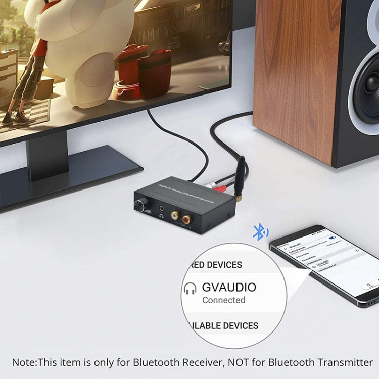Receptor Bluetooth digital a analógico
