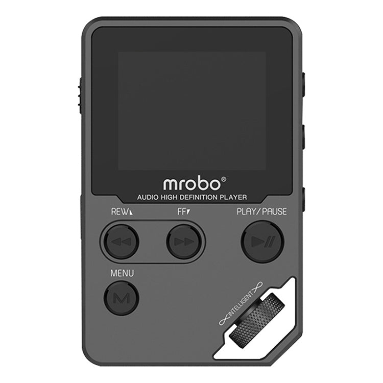 Reproductor de MP3 HIFI de 1,8 pulgadas, reproductor de música sin pérdidas de nivel básico de alta calidad de sonido de Metal, compatible con tarjeta TF/FM/e-book