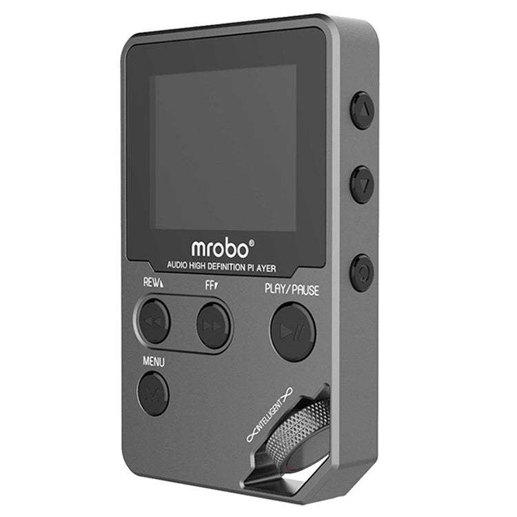 Reproductor de MP3 HIFI de 1,8 pulgadas, reproductor de música sin pérdidas de nivel básico de alta calidad de sonido de Metal, compatible con tarjeta TF/FM/e-book