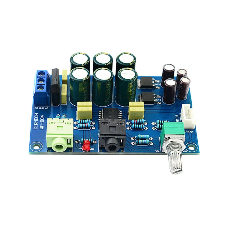 Placa amplificadora TPA6120, placa amplificadora de auriculares HIFI TPA6120A2 de grado entusiasta, placa amplificadora de ruido cero