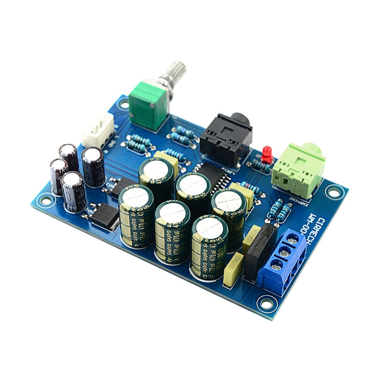 Placa amplificadora TPA6120, placa amplificadora de auriculares HIFI TPA6120A2 de grado entusiasta, placa amplificadora de ruido cero