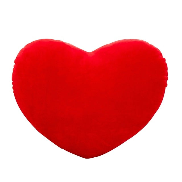 Almohada decorativa con forma de corazón de 40cm, algodón PP, regalo creativo suave para amantes de las muñecas