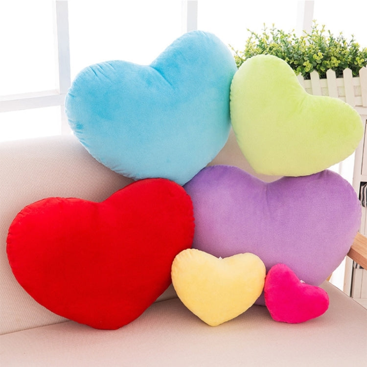 Almohada decorativa con forma de corazón de 40cm, algodón PP, regalo creativo suave para amantes de las muñecas