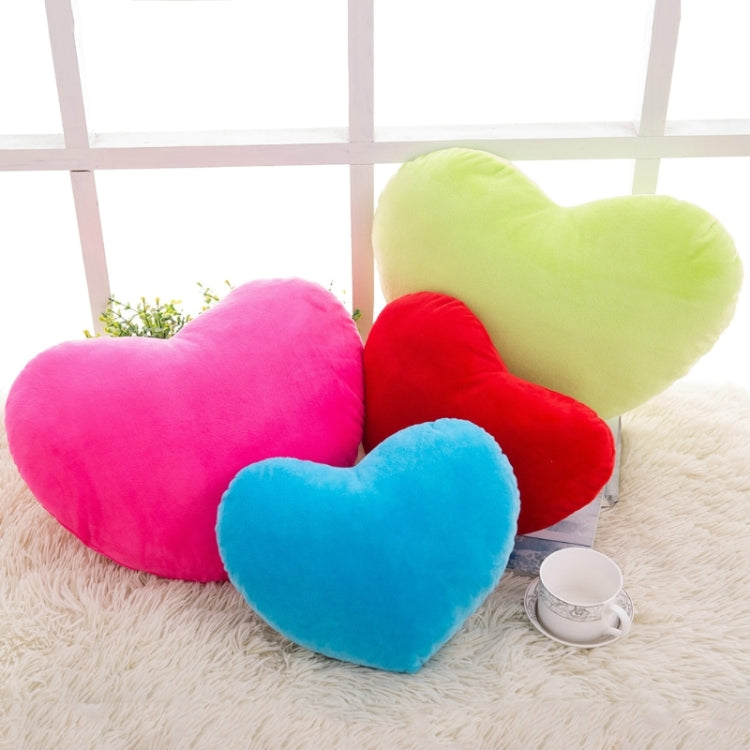 Almohada decorativa con forma de corazón de 40cm, algodón PP, regalo creativo suave para amantes de las muñecas