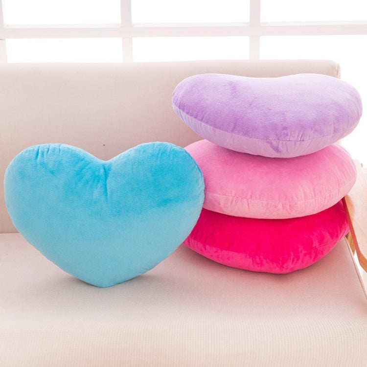 Almohada decorativa con forma de corazón de 40cm, algodón PP, regalo creativo suave para amantes de las muñecas