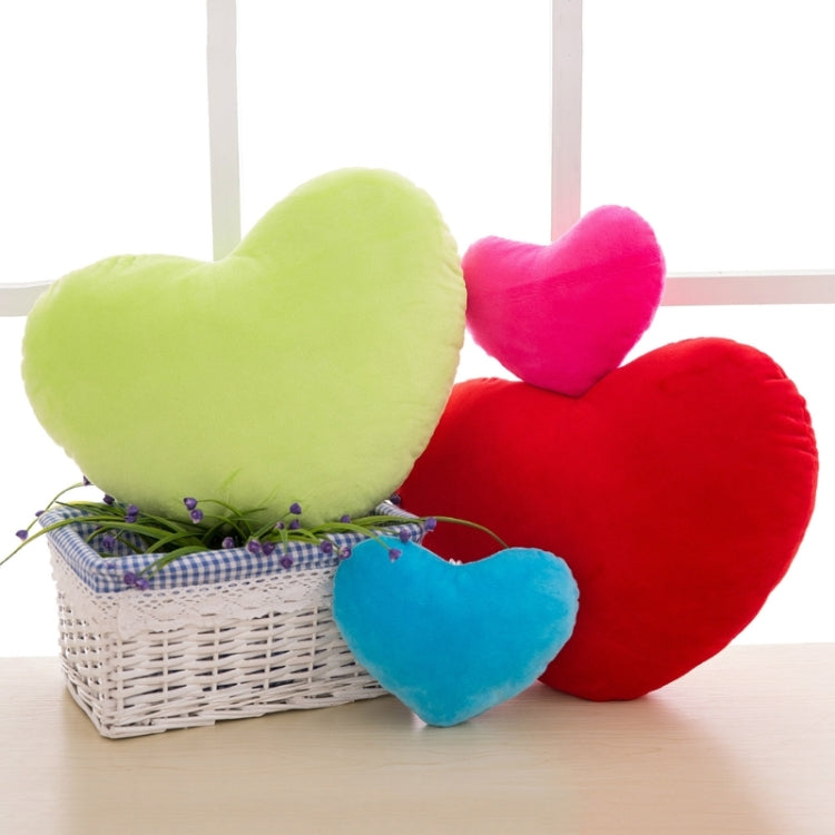 Almohada decorativa con forma de corazón de 40cm, algodón PP, regalo creativo suave para amantes de las muñecas