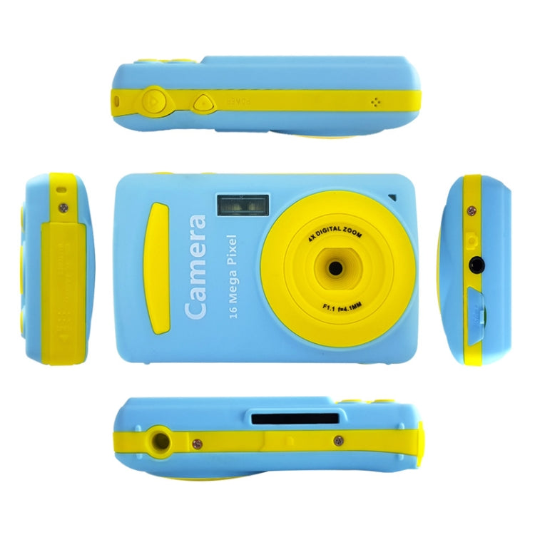 Mini cámara Digital LSR de 2,4 pulgadas, 16MP, 720P, para niños, bebé, cámara de juguete multifunción de dibujos animados, cumpleaños para niños