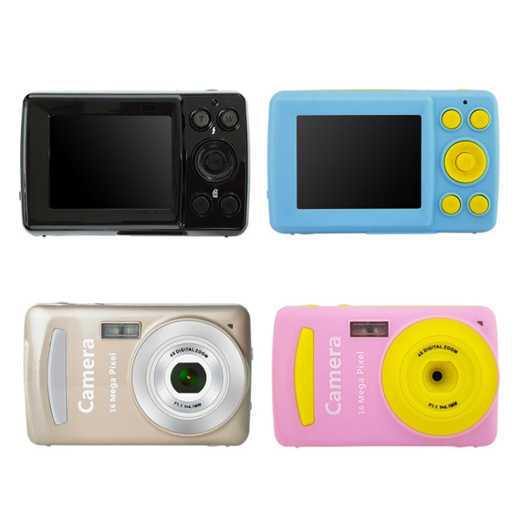 Mini cámara Digital LSR de 2,4 pulgadas, 16MP, 720P, para niños, bebé, cámara de juguete multifunción de dibujos animados, cumpleaños para niños