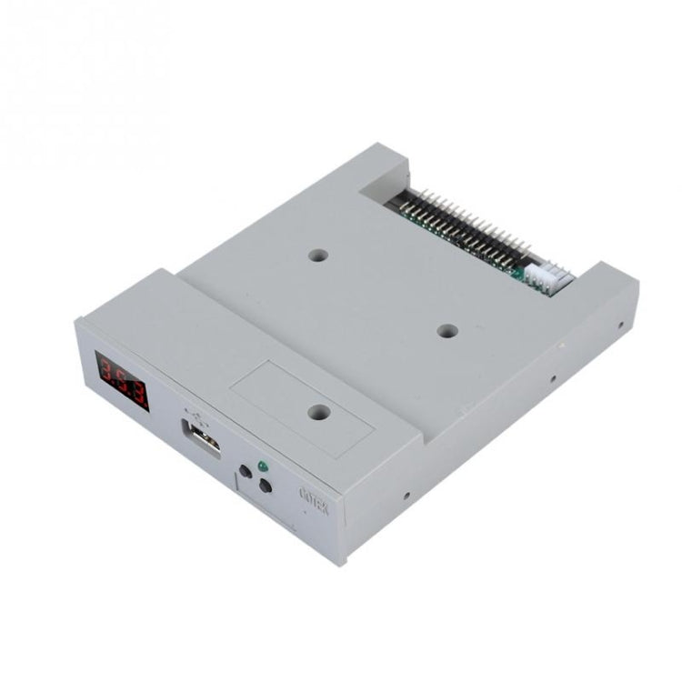SFR1M44-U100 Emulador de unidad de disquete USB SSD de 3,5 pulgadas y 1,44 MB Plug and Play, SFR1M44-U100K(Gray)