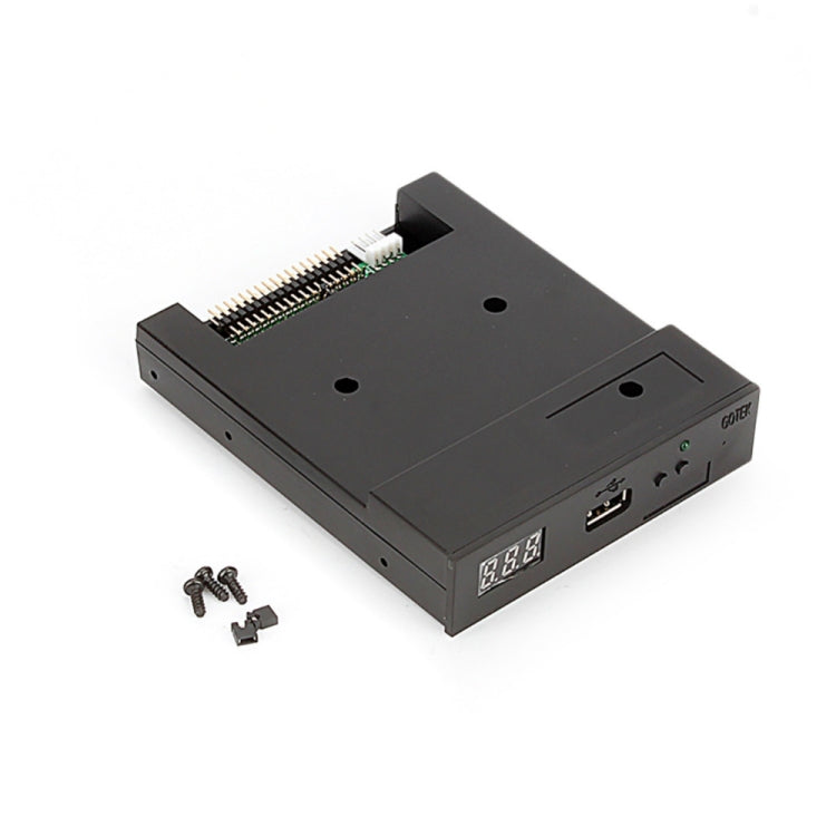 Unidad de disquete SFR1M44-U100K a simulación de emulador USB 500 kbps para teclado musical, SFR1M44-U100K(Black)