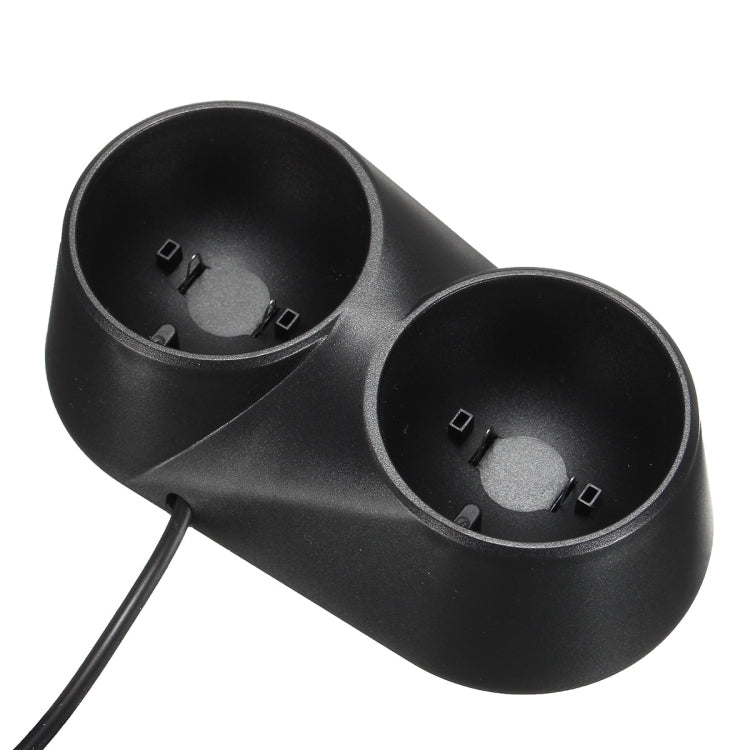 Cargador de controlador VR, base USB Dual, soporte de estación de carga para juegos, herramienta de movimiento PS4 PSVR