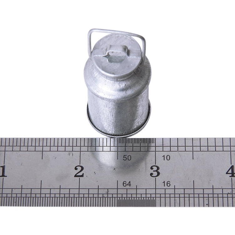 3 piezas 1:12 casa de muñecas juguete antiguo mini jarra de leche con tapa de botella, Milk Jug