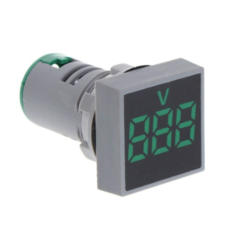 AD101-22VMS Mini AC 20-500V Voltímetro Panel cuadrado LED Indicador de medidor de voltaje digital