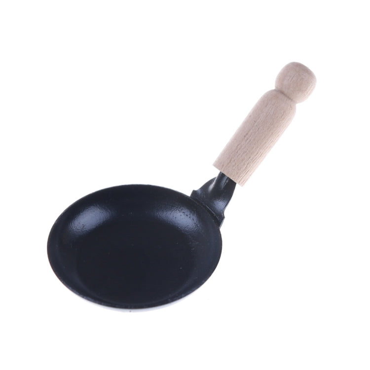 3 uds casa de muñecas en miniatura cocina sartén herramientas de cocina niños juguetes para juego de imitación, Pan Cooking