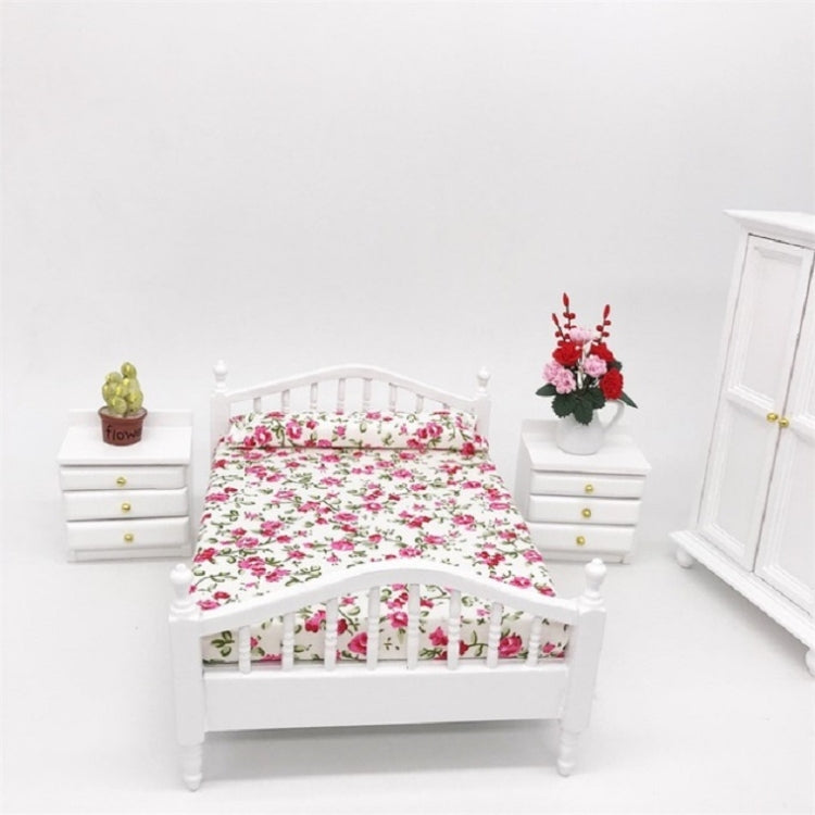 1:12 Casa de muñecas Muebles de dormitorio Mini cama, Mini Bed