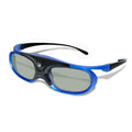 Gafas 3D recargables con obturador activo, compatibles con 96HZ/120HZ/144HZ para XGIMI Z4X Z5 H1 JmGo G1 G3 X1 BenQ Acer y proyector DLP LINK