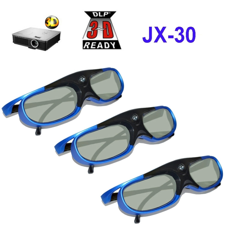 Gafas 3D recargables con obturador activo, compatibles con 96HZ/120HZ/144HZ para XGIMI Z4X Z5 H1 JmGo G1 G3 X1 BenQ Acer y proyector DLP LINK
