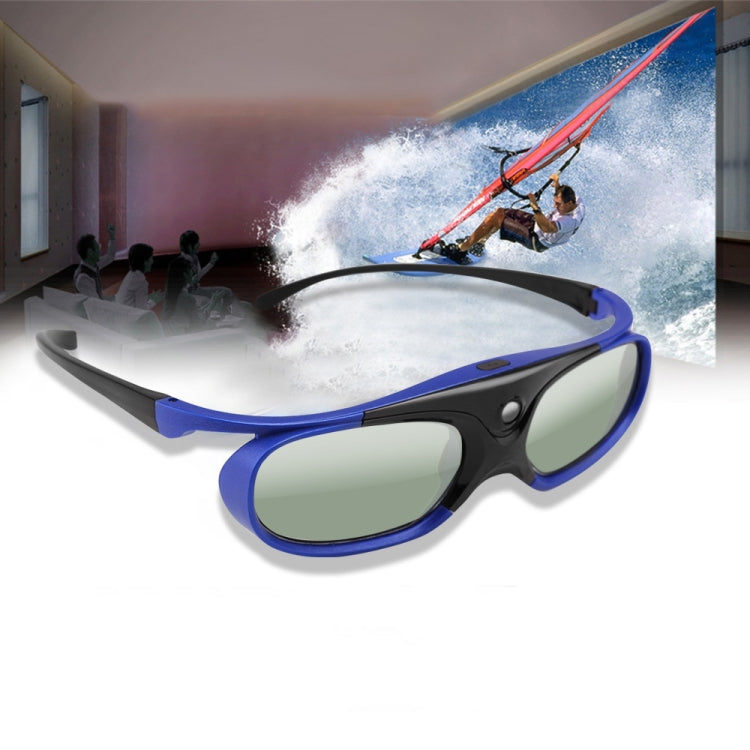 Gafas 3D con obturador activo DLP, batería Universal, 96-144Hz, para XGIMI Optoma, Acer Viewsonic, proyector de cine en casa, TV 3D