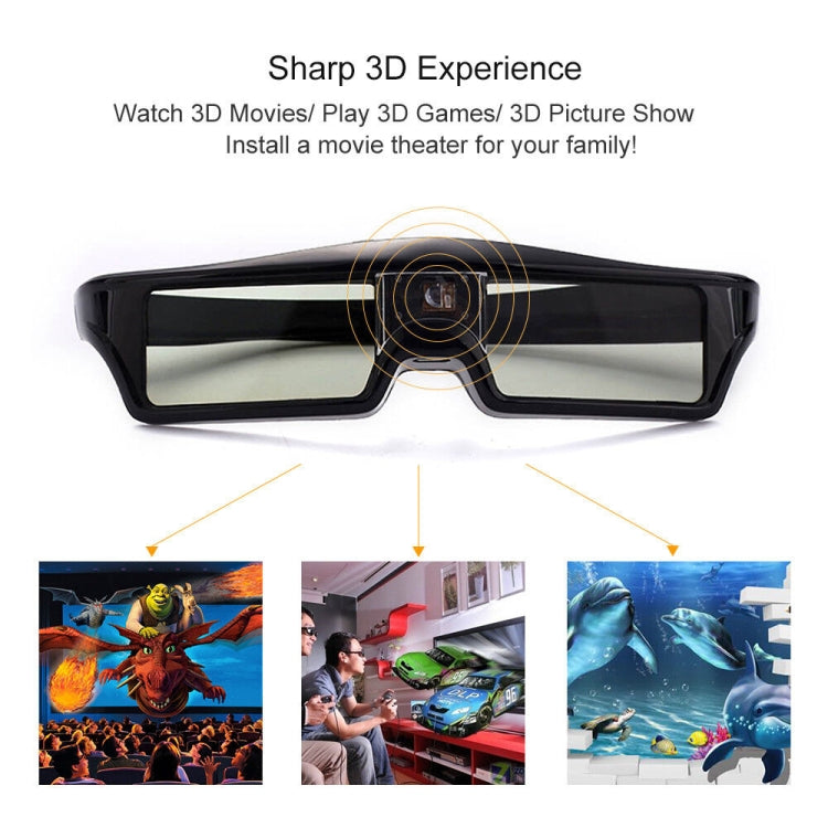 Gafas activas 3D DLP-Link para proyectores BenQ Z4/H1/G1/P1 LG,NUTS,Acer,Optoma DLP-LINK, projectors