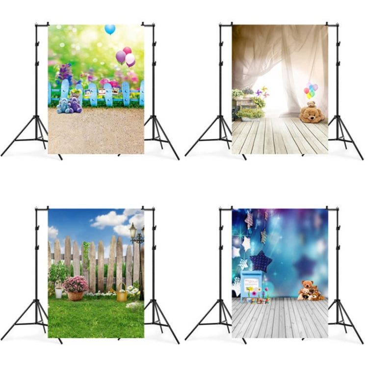 Tela de fondo para fotografía con tema de fotografía de cumpleaños infantil de 1,5 m x 2,1 m