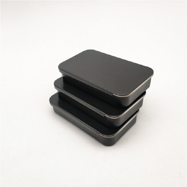 Caja de almacenamiento de accesorios para equipos de música, púas de guitarra, caja de hierro deslizante, 2 uds., 2 PCS Guitar Picks