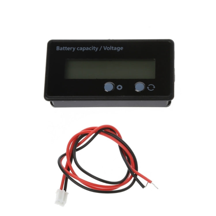 Medidor de potencia de batería de plomo-ácido GY-6S, 12V, indicador de capacidad de batería de litio, probador de pantalla, voltímetro de porcentaje, 12V Green Light