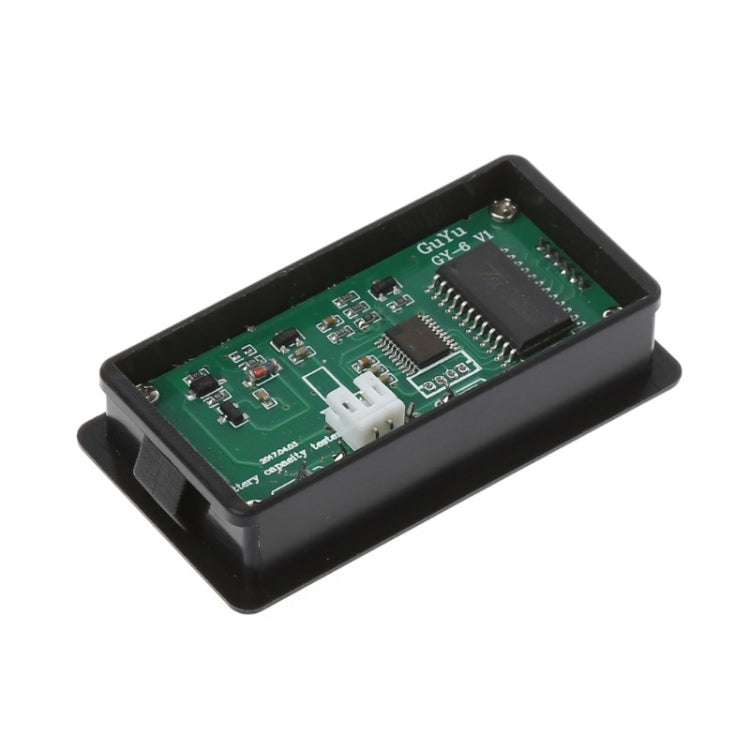 Medidor de potencia de batería de plomo-ácido GY-6S, 12V, indicador de capacidad de batería de litio, probador de pantalla, voltímetro de porcentaje, 12V Green Light