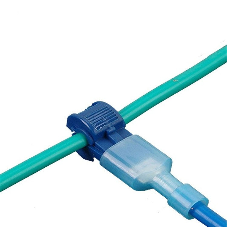 Almeja de terminal de cable rápido sin cables de rotura rápida tipo T de 10 piezas