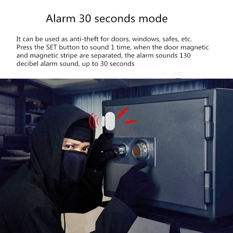 MC-03 Alarma antirrobo multifunción para puertas y ventanas de 130 dB con 5 modos