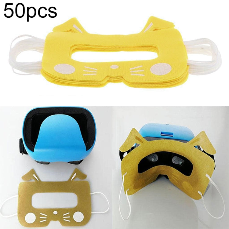 Máscara de tela desechable para ojos con almohadilla de 50 piezas para auriculares Htc Vive PRO / Sony PSVR PLAYSTATION