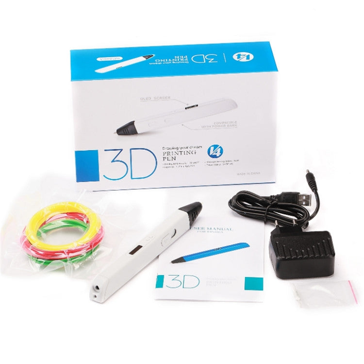 Pluma de impresión 3D de juguetes educativos para niños RP800A, AU Plug, US Plug, UK Plug, EU Plug
