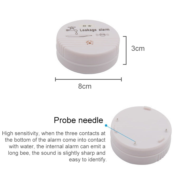 Alarma de nivel de agua con alarma de fuga de agua HH-LS518 para detector de desbordamiento doméstico