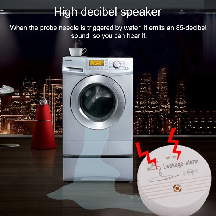 Alarma de nivel de agua con alarma de fuga de agua HH-LS518 para detector de desbordamiento doméstico